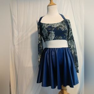 2 piece dance costume adult M